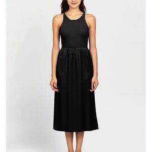 525 America Deanna Mixed Media Sweater Midi Dress NWT XS